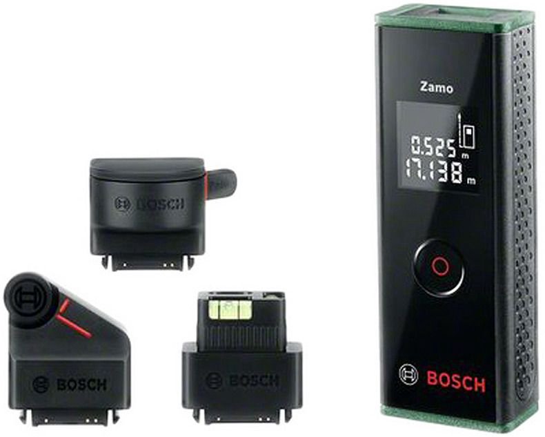 Лазерный дальномер Bosch Zamo III Set зеленый