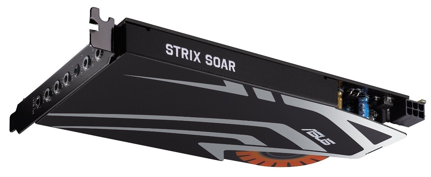 Звуковая карта Asus Strix Soar 90YB00JO-M1UA00 PCI-E купить,NaN