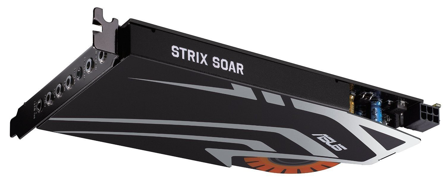 Звуковая карта Asus Strix Soar 90YB00JO-M1UA00 PCI-E купить,NaN