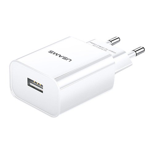 Зарядное устройство Usams US-CC075TC01 USB белое купить,NaN