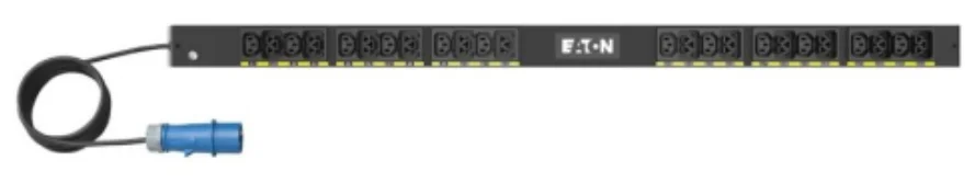 Блок распределения питания Eaton/Basic G4 Rack PDU, 0U, 22.5U, IEC-60309 input, 3m cord, 1ph, 3.7kW, 16A, 200-240V, 24 outlets (12)C13, (12)C39