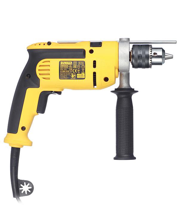 Дрель DeWalt DWD024S-CCRU черный-желтый купить,NaN