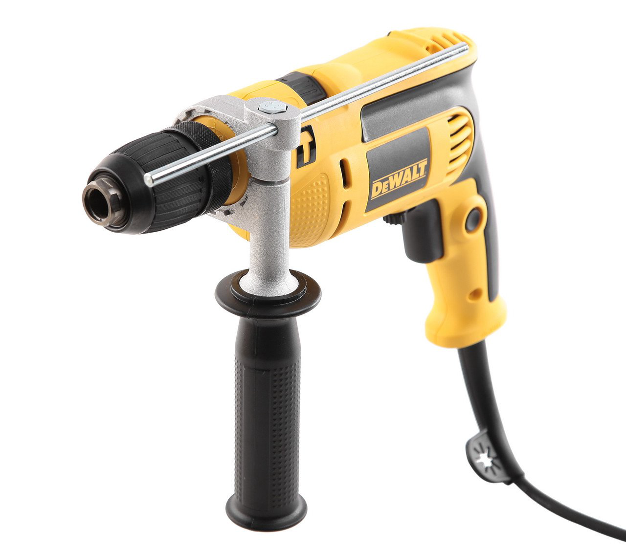 Дрель DeWalt DWD024S-CCRU черный-желтый купить,NaN