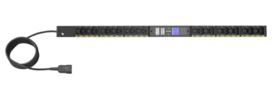 Блок распределения питания Eaton/EVSWFC20A/для ИБП/PDU G4 SW 0U C20 16A 1P 12xC13,12xC39 Switched Rack