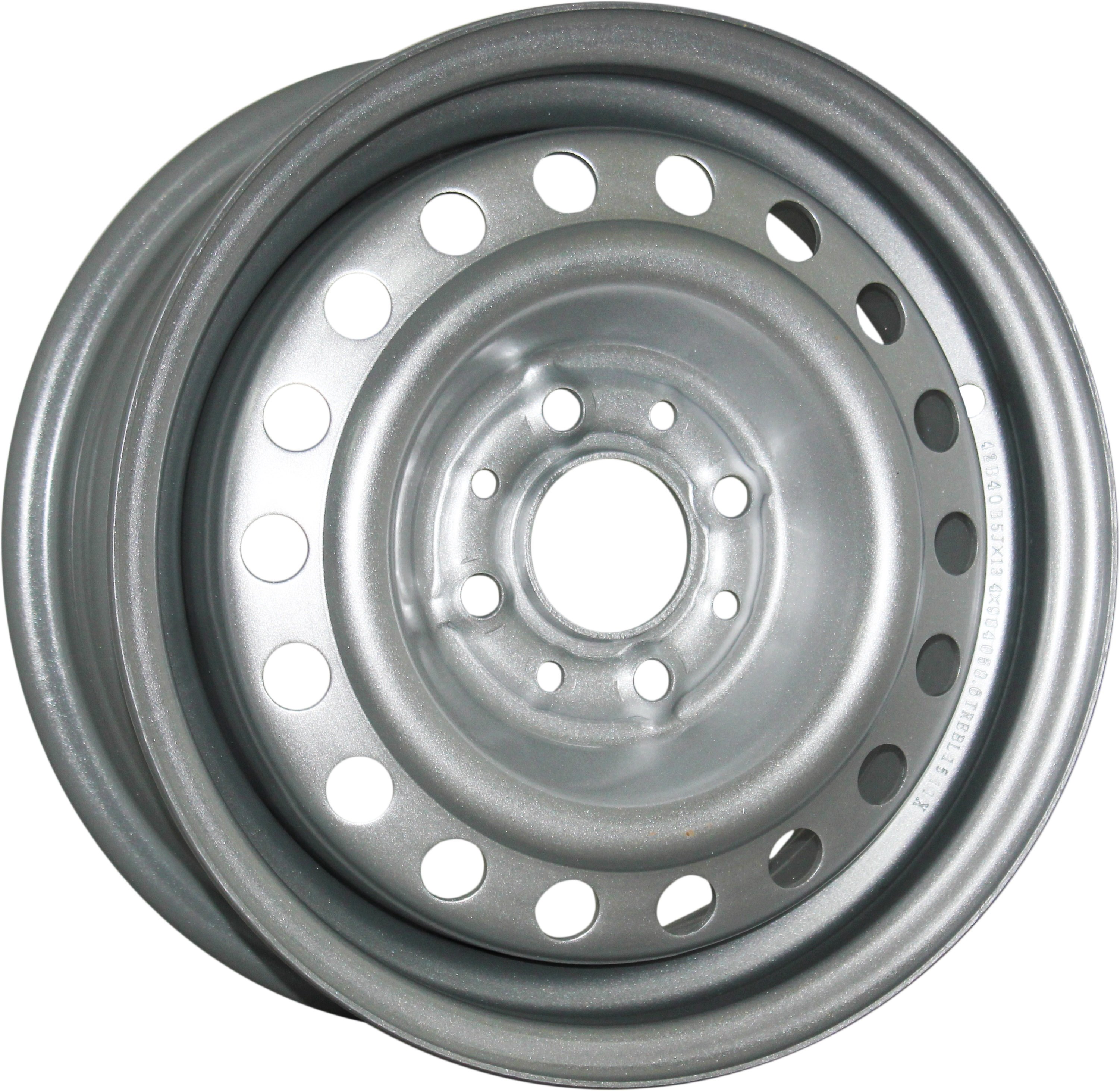 Комплект дисков Trebl 7865T 5х114.3 R16х6.5 СВ60.1 ЕТ45 дисбаланс silver купить,NaN