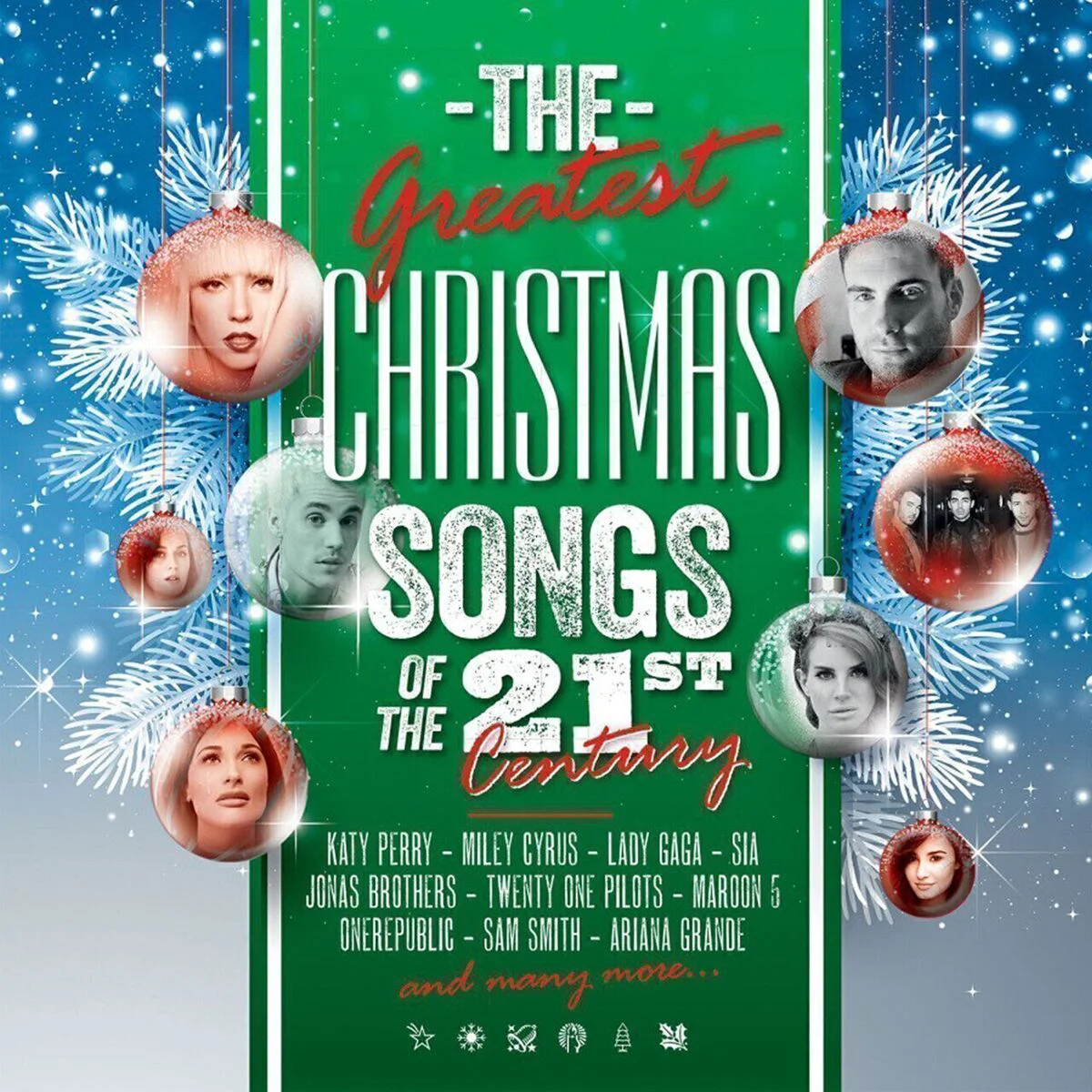 Пластинка #Greatest Christmas Songs Of The 21st Century(Clrd) 2LP купить,NaN