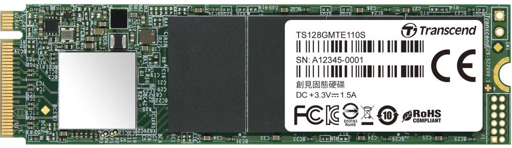 SSD накопитель Transcend TS256GMTE110S 256Gb