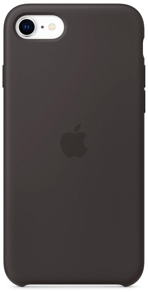  Чехол A-Case Silicon Case для iPhone SE черный
