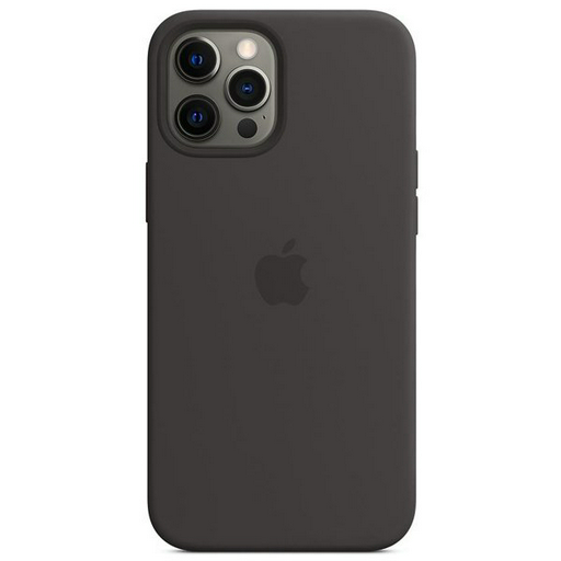 Чехол A-Case Silicon Case для iPhone 12 Pro Max черный