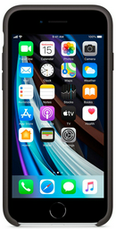  Чехол A-Case Silicon Case для iPhone SE черный