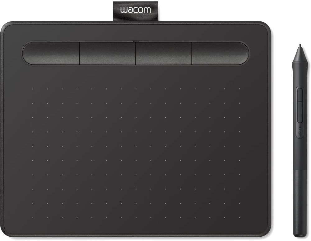 Графический планшет Wacom Intuos Small Bluetooth CTL-4100WLK-N черный