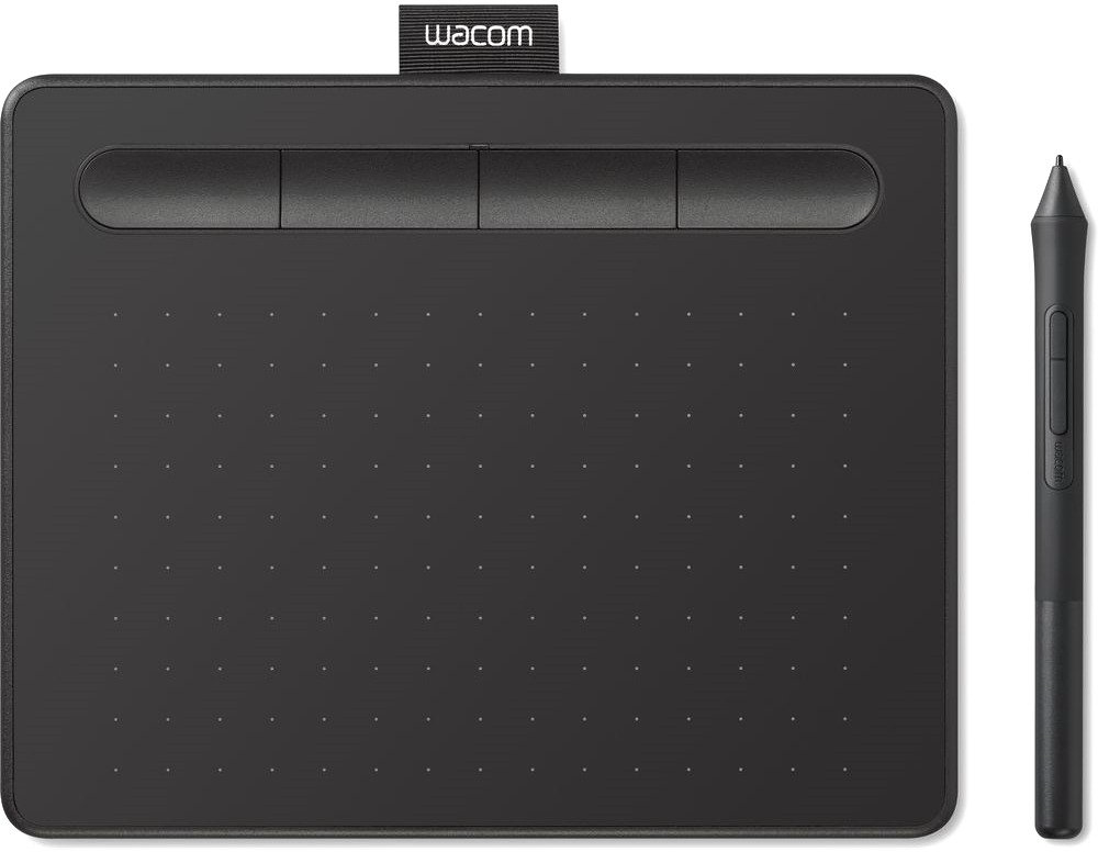 Графический планшет Wacom Intuos Small Bluetooth CTL-4100WLK-N черный