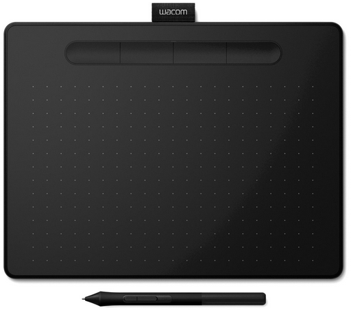 Графический планшет Wacom Intuos Medium Bluetooth CTL-6100WLK-N черный