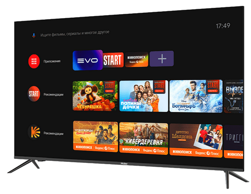 Телевизор Haier 55 Smart TV S2 LED UHD Black