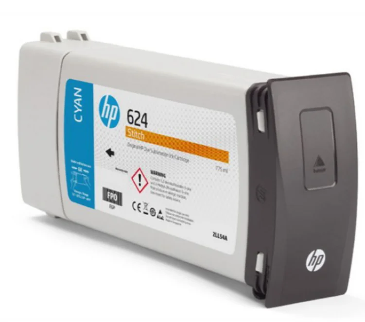 Картридж HP Europe №624 Stitch латексный чернильный голубой 775мл купить,NaN