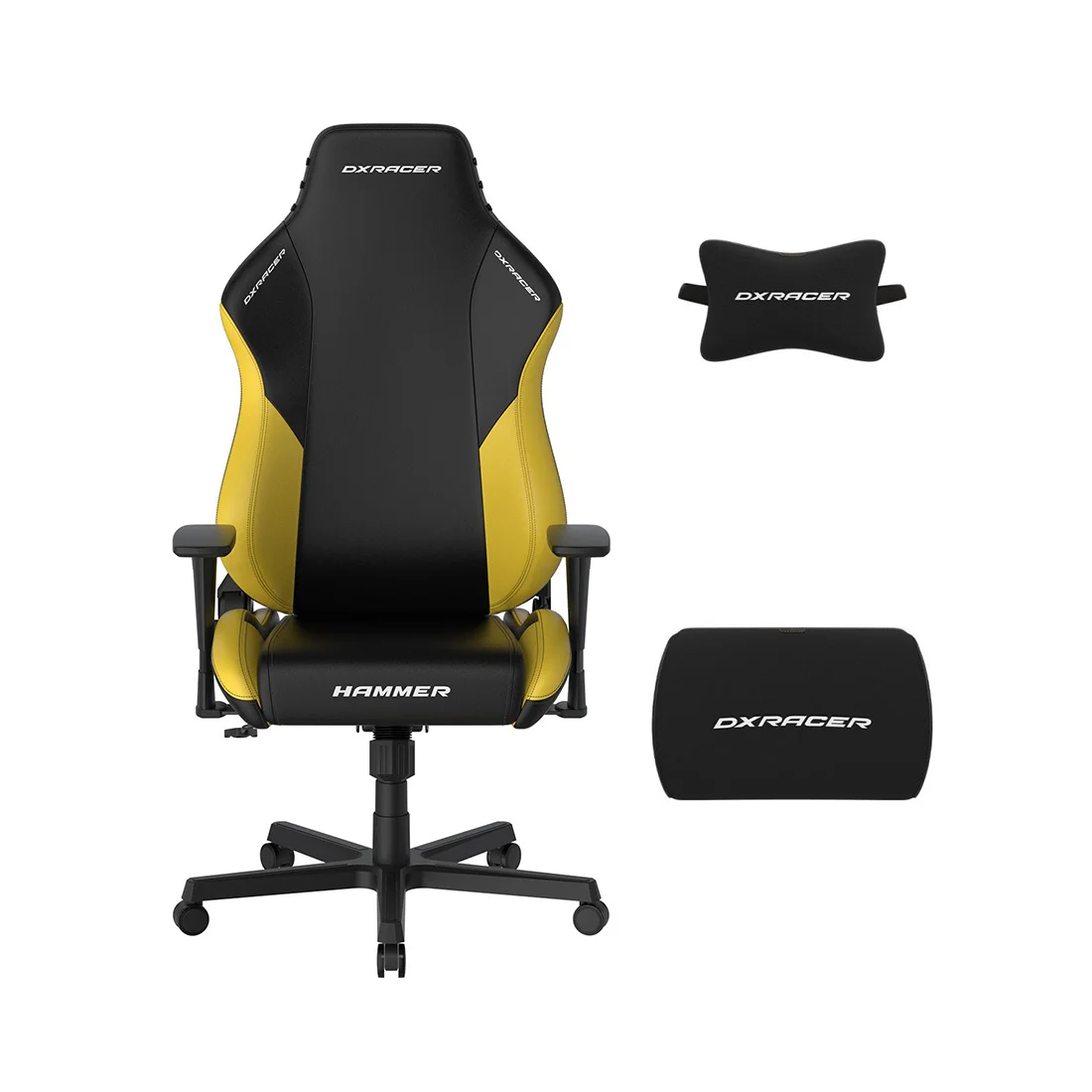 Кресло игровое DX Racer GC/LHE23LTA/NY черно-желтое купить,NaN