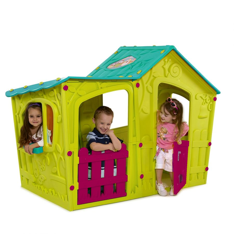 Игровой дом Keter Magic Villa Волшебная Вилла зелено-березовый купить,NaN