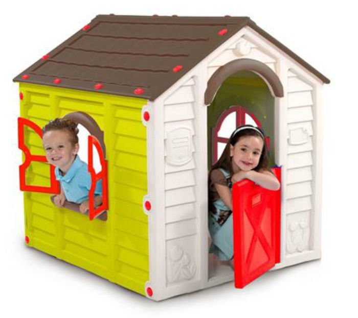 Игровой дом Keter Rancho 17609669 зелено-коричневый купить,NaN