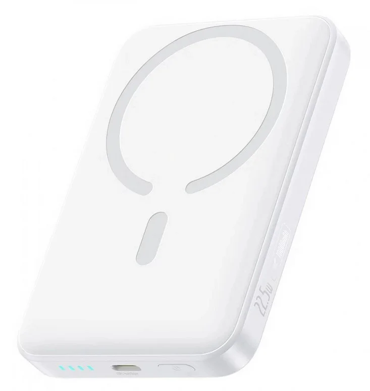 Power Bank Baseus EnerFill FM11 Ultra-Mini PPFM11-1022 P1008210E213-00 10000 mAh Moon White