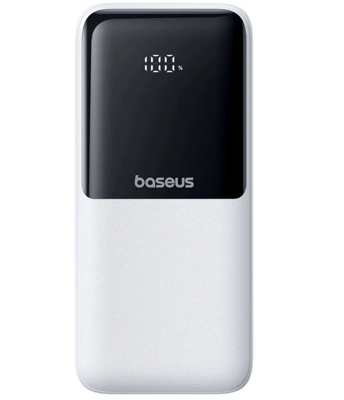Power Bank Baseus Lipow Digital Display PPJP312 P10079102213-00 20000 mAh Moon White