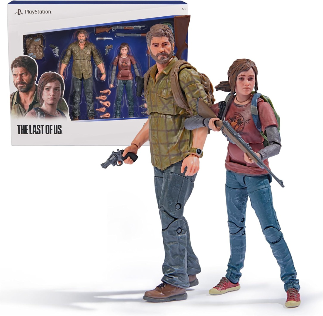 Фигурки PlayStation The Last of Us Joel & Elie Action Figures