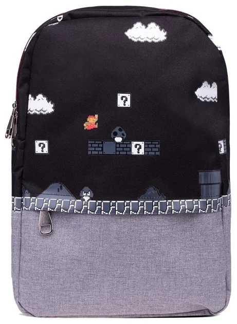 Рюкзак Difuzed Nintendo Super Mario 8Bit Placed Print Backpack BP873703NTN черный