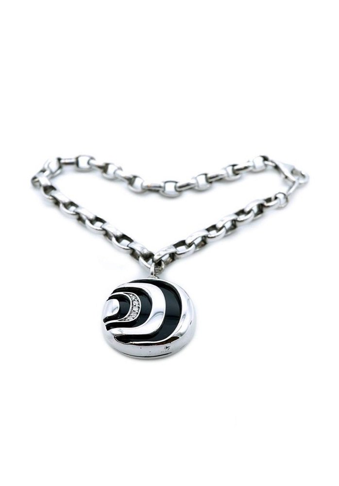 Браслет Damiani 14930 д 17р 16,2гр 2гр 0,036ct. купить,NaN