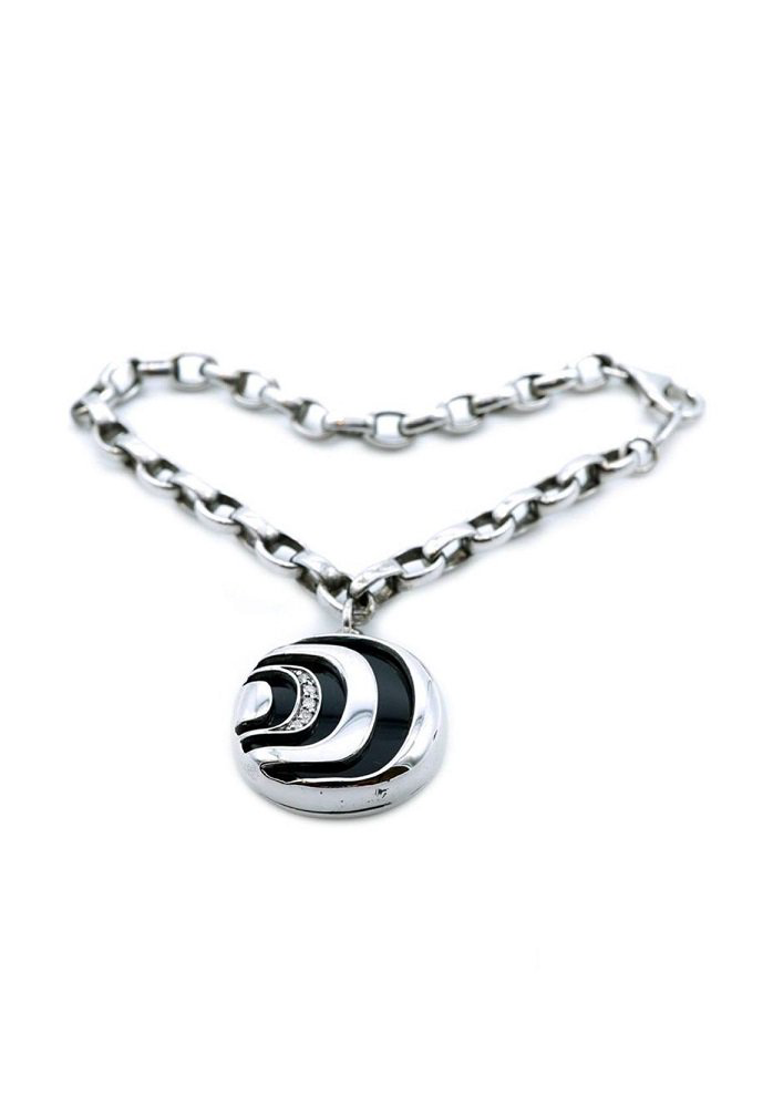 Браслет Damiani 14930 д 17р 16,2гр 2гр 0,036ct. купить,NaN