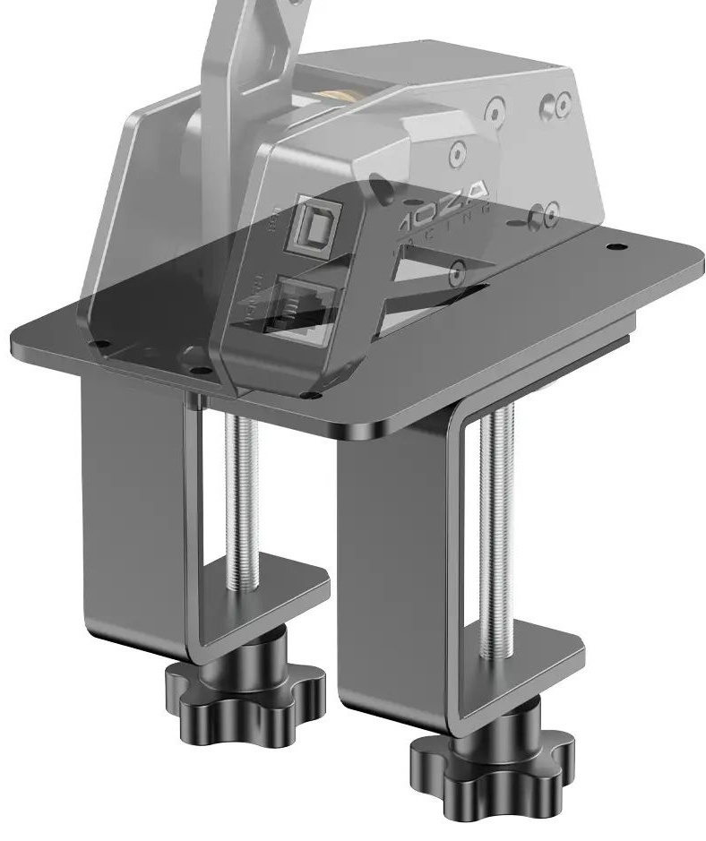 Крепление для коробки передач Moza Handbrake&Shifter Table Clamp RS038 Black - ForteMarket Крепление для коробки передач Moza Handbrake&Shifter Table Clamp RS038 Black купить,0