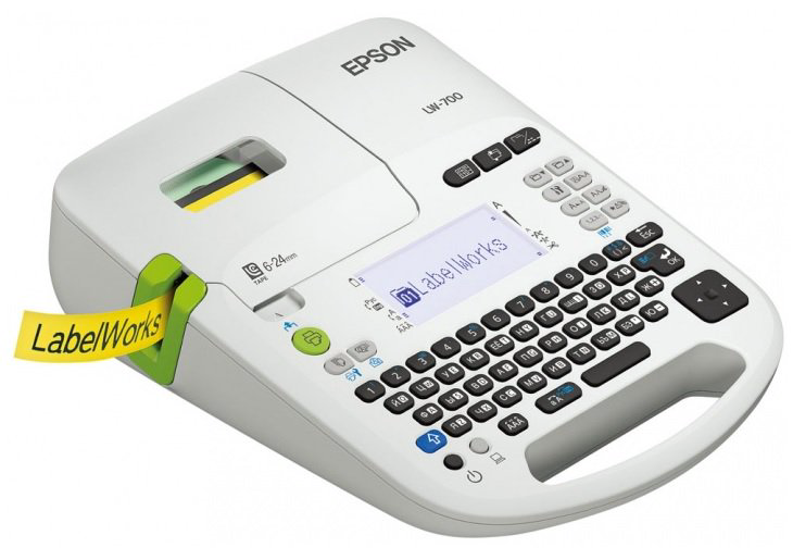 Термопринтер Epson LabelWorks LW-700 C51CA63100 белый купить,NaN