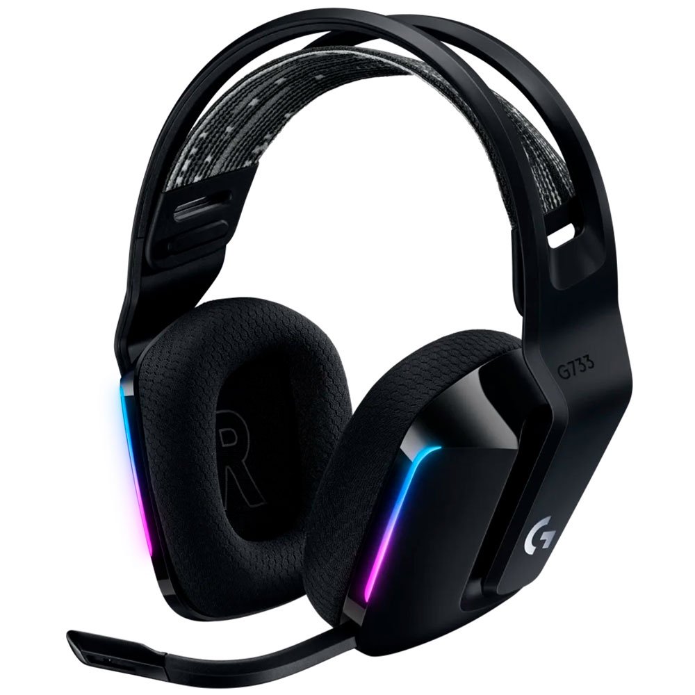 Наушники Logitech G733 Lightspeed Black 981-000864 черные