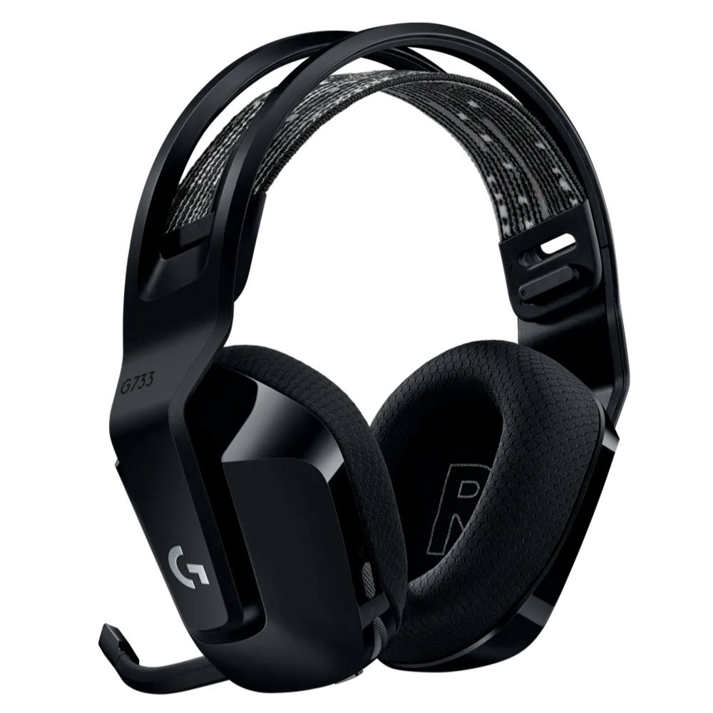 Наушники Logitech G733 Lightspeed Black 981-000864 черные купить,NaN