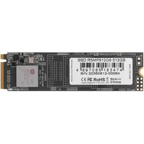 SSD накопитель AMD Radeon R5 R5MP512G8 512Gb