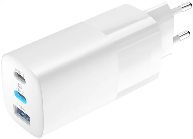 Зарядное устройство Olmio СЗУ 65Ws PowerDelivery белое