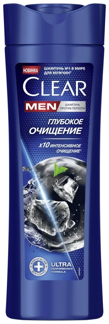 Шампунь Clear глубокое очищение 380мл купить,NaN