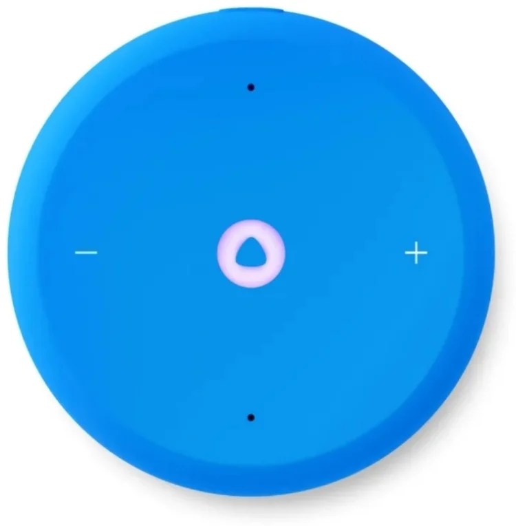 Умная колонка Яндекс Станция Лайт 2 YNDX-00026BLU синяя купить,0
