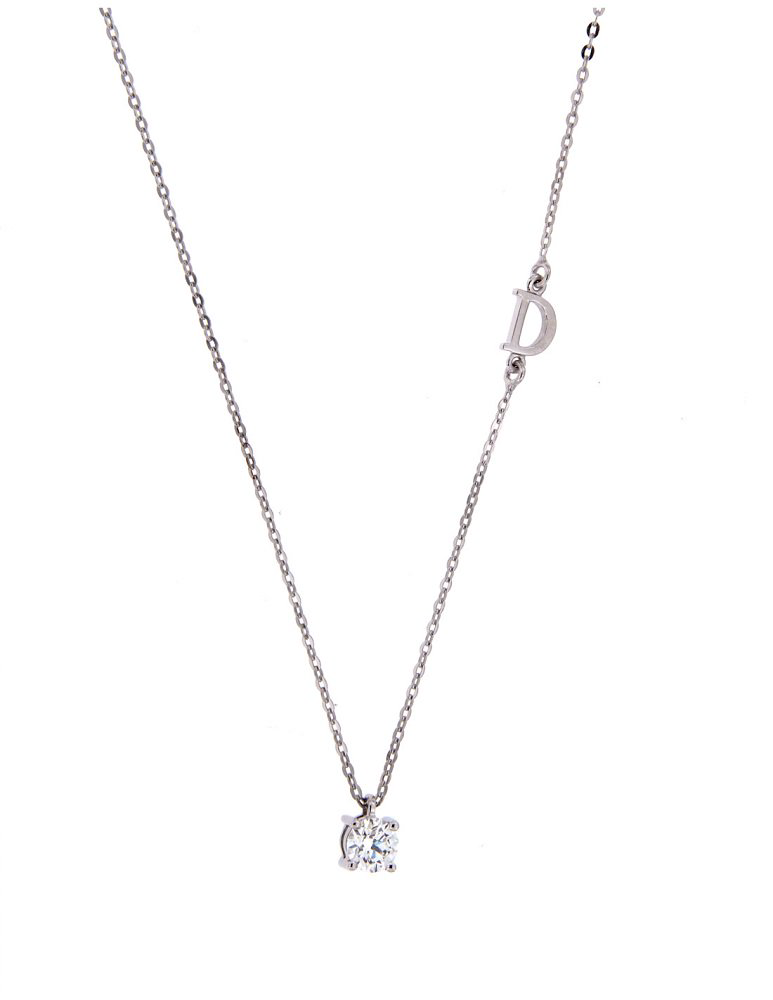 Колье Damiani 14607 д 45см 2,4гр 0,3ct. купить,1790000