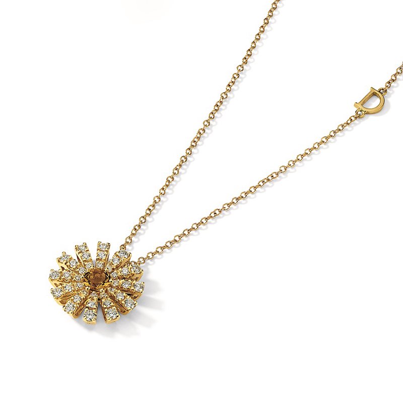 Колье Damiani 14604 д 45см 6,3гр 0,564ct 0,07ct.