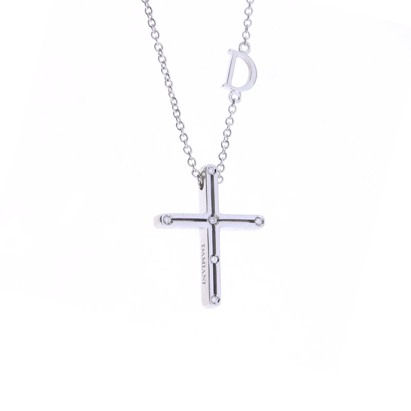 Колье Damiani 14407 д 45см 4,1гр 0,026ct. купить,NaN
