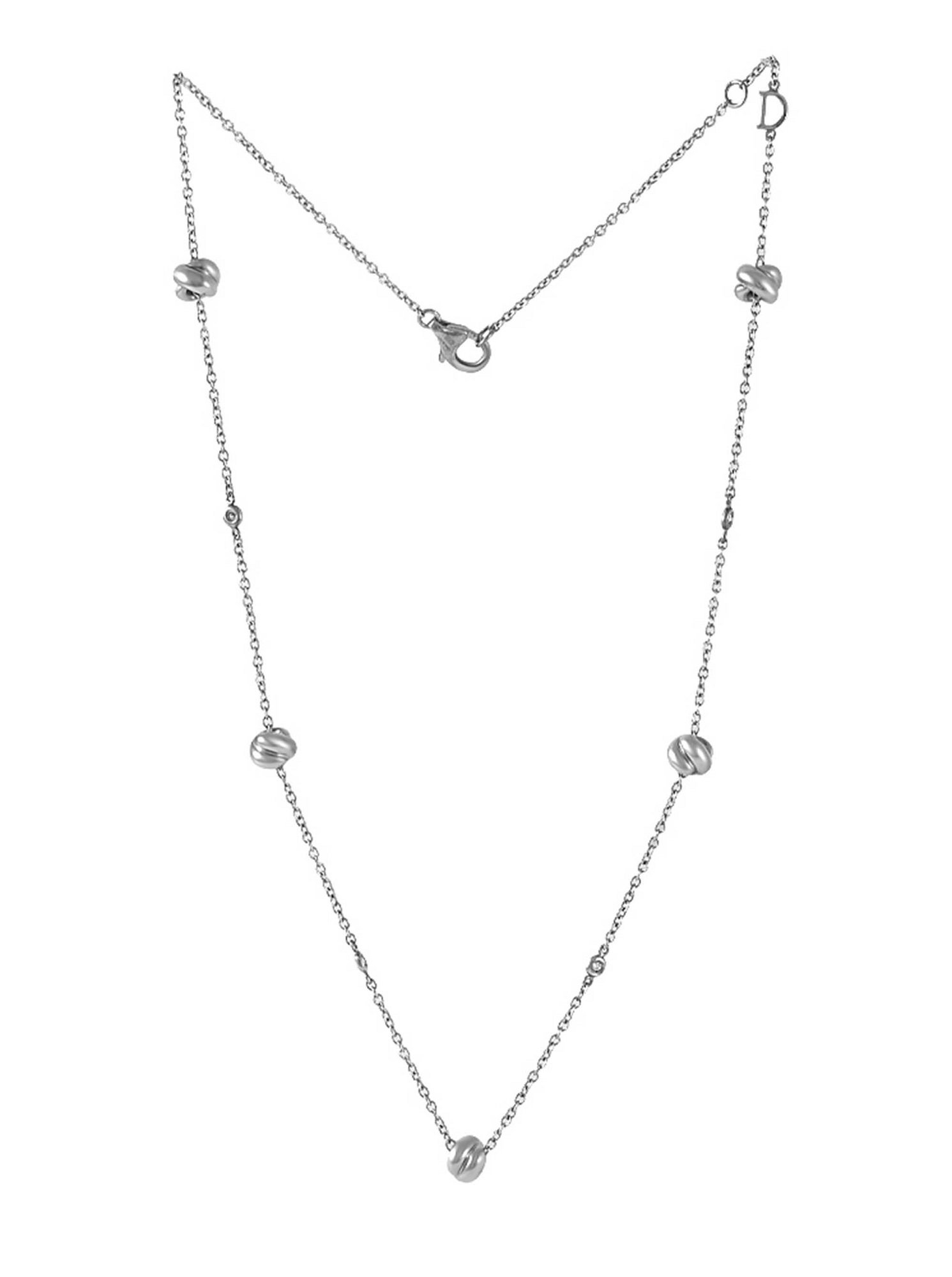 Колье Damiani 10866 д 45см 7,20гр 0,0440ct. купить,NaN