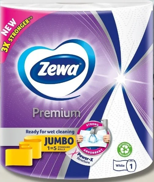 Бумажные полотенца Zewa Premium Jumbo купить,NaN