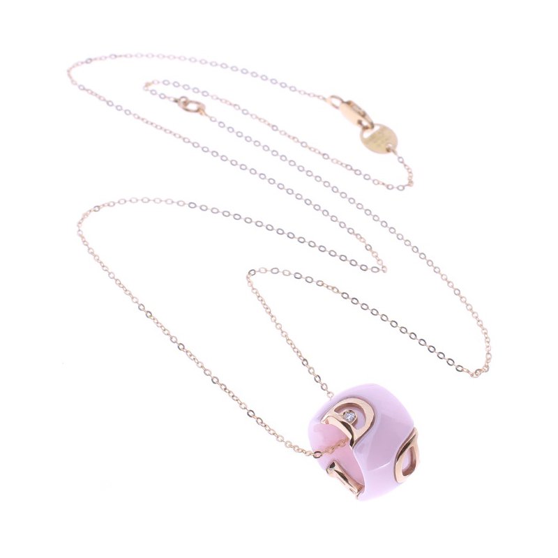 Колье Damiani 14602 д 45см 3,3гр 3,9гр 0,011ct. купить,NaN