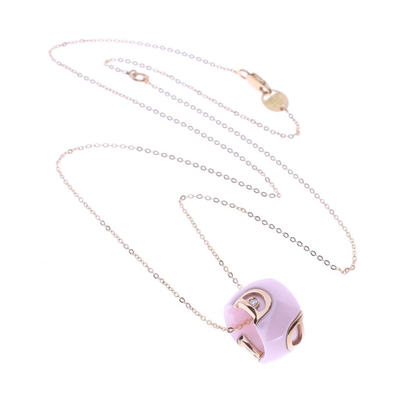 Колье Damiani 14602 д 45см 3,3гр 3,9гр 0,011ct. купить,NaN