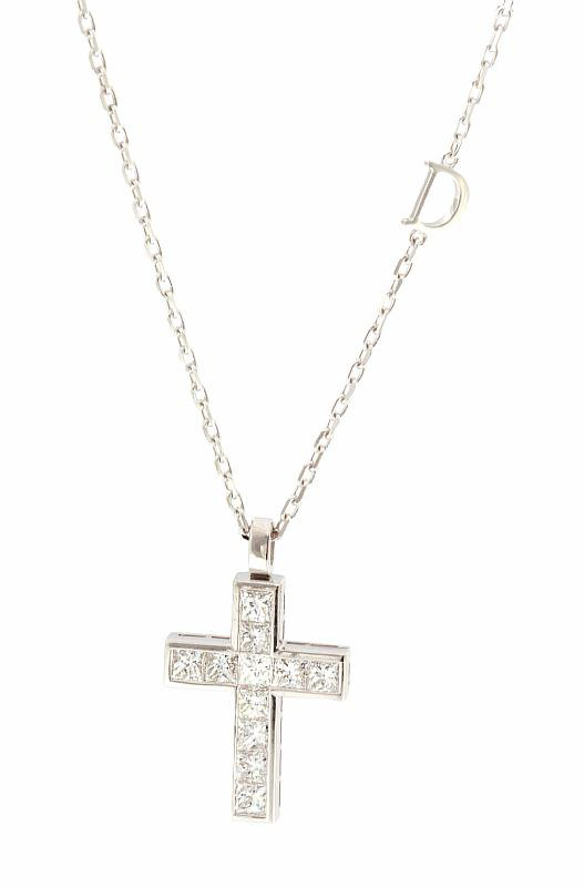Колье Damiani 12042 д 45см 5,3гр 1,1ct. купить,2890000