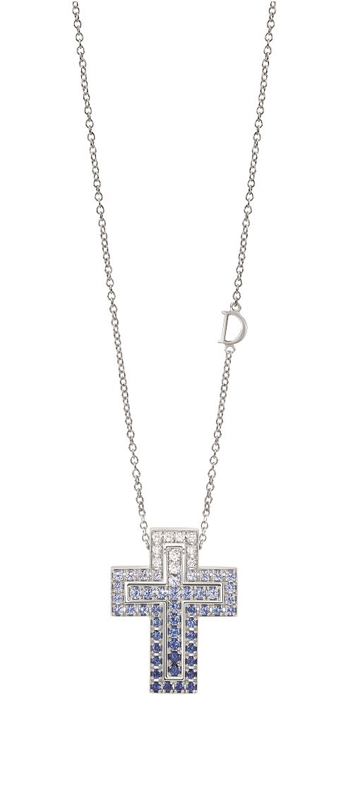 Колье Damiani 14660 д 45см 11,7гр 0,187ct 1,188ct. купить,3910000