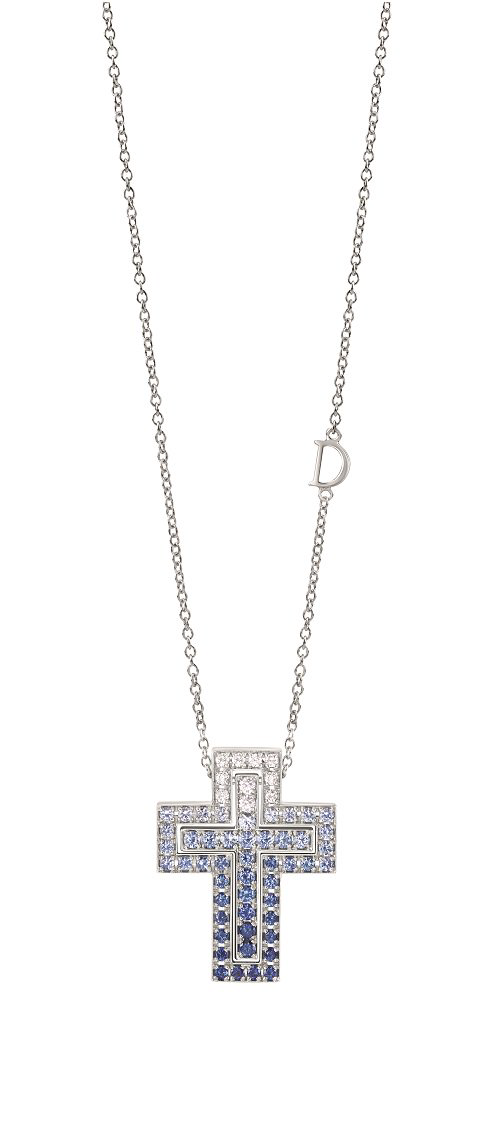 Колье Damiani 14660 д 45см 11,7гр 0,187ct 1,188ct. купить,3910000