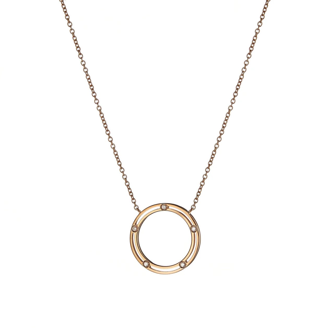 Колье Damiani 12509 д 45см 5,6гр 0,062ct. купить,NaN
