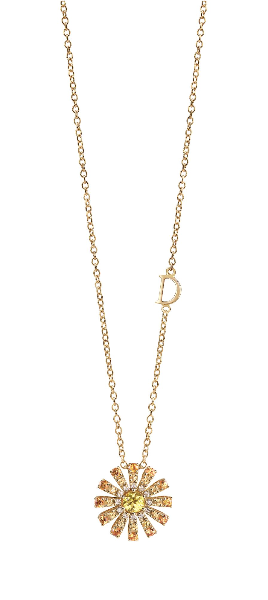 Колье Damiani 14031 д 45см 6,35гр 0,10ct 1,08ct. купить,NaN