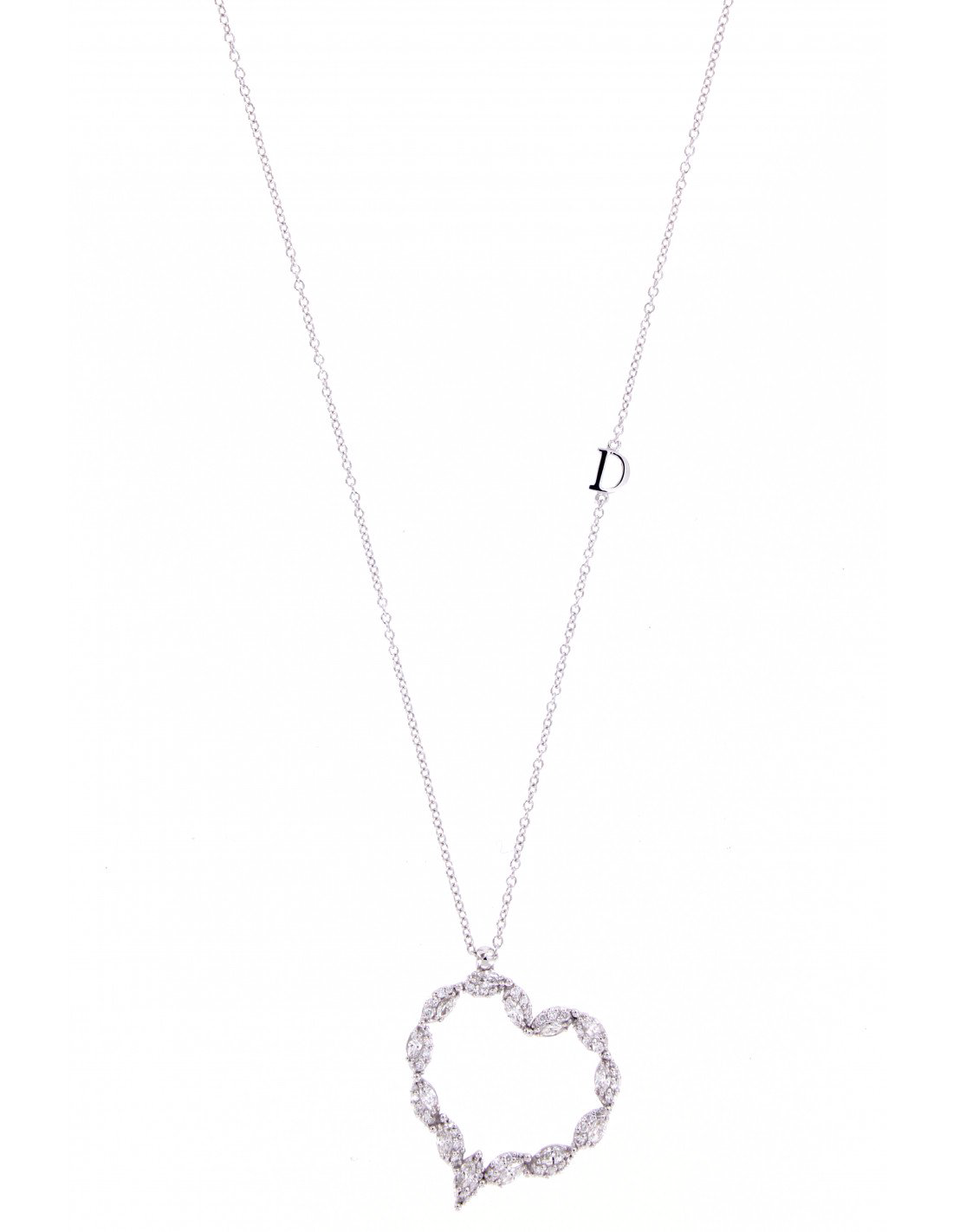 Колье Damiani 12789 д 45см 5,10гр 0,75ct. купить,NaN