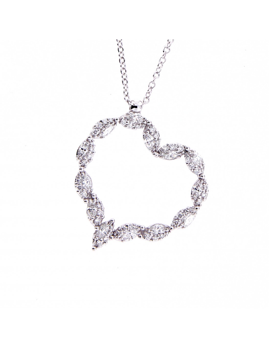 Колье Damiani 12789 д 45см 5,10гр 0,75ct. купить,NaN